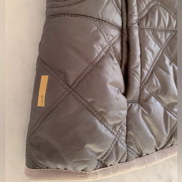 Lole quilted design vest in a fab green|grey colour, lightweight size S - Picture 4 of 13